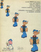 Verso de Popeye (Les aventures de) (MCL) -4- Popeye frappe les 3 coups