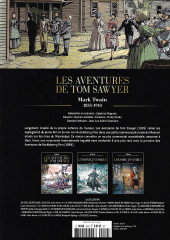 Verso de Les grands Classiques de la Littérature en Bande Dessinée (Glénat/Le Monde 2022)  -29- Les aventures de Tom Sawyer