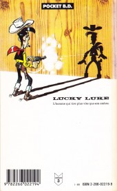 Verso de Lucky Luke -Poche1- Aventures dans l'Ouest