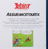 Verso de Astérix (Hachette - La boîte des irréductibles) -5Bis- Assurancetourix dans Astérix et les Normands