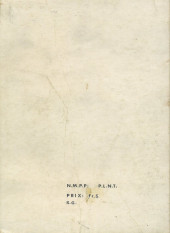Verso de Zembla (Lug) -Rec046- Album N°46 (du n°210 au n°213)