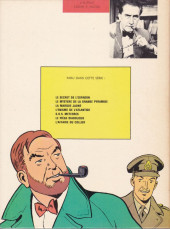 Verso de Blake et Mortimer (Les aventures de) (Historique) -5c1967- La Marque Jaune