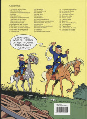 Verso de Les tuniques Bleues -34a1998- Vertes années