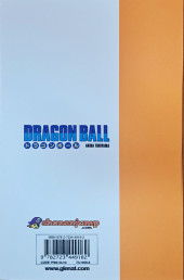 Verso de Dragon Ball (Édition de luxe) -21a2022- En route pour Namek !