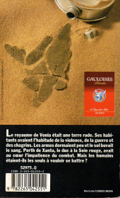 Verso de (AUT) Magnin -1990- Les Chroniques de Vonia - 2. La soie rouge de Xanta