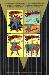 Verso de DC Archive Editions-Superman -3- Volume 3