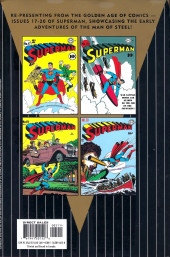 Verso de DC Archive Editions-Superman -5- Volume 5