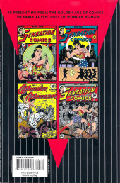 Verso de DC Archive Editions-Wonder Woman -1- Volume 1