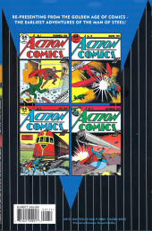 Verso de DC Archive Editions-Action Comics (Superman) -1- Volume 1