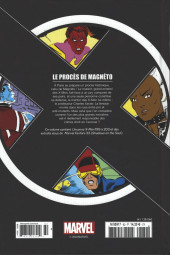 Verso de X-Men - La Collection Mutante -6020- Le procès de Magnéto