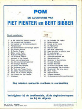Verso de Piet Pienter en Bert Bibber -42- De Supersonische Schokgolf-Oscillator