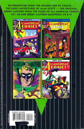 Verso de DC Archive Editions-The Golden Age-Green Lantern -2- Volume 2