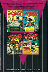 Verso de DC Archive Editions-All Star Comics -1- Volume 1