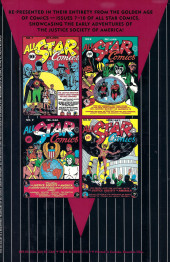 Verso de DC Archive Editions-All Star Comics -2- Volume 2