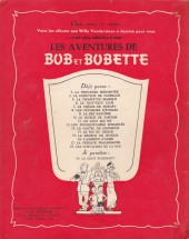 Verso de Bob et Bobette (2e Série Rouge) -18- Les chevaliers de la rue
