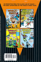 Verso de DC Archive Editions-World's Finest Comics -3- Volume 3