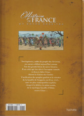 Verso de Histoire de France en bande dessinée (Le Monde présente) -2- Vercingétorix, La guerre des Gaules et la bataille d'Alésia 72 / 52 av. J.-C.
