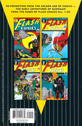 Verso de DC Archive Editions-The Golden Age-Hawkman -1- Volume 1