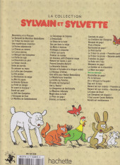 Verso de Sylvain et Sylvette (La collection) -58- Remue-ménage