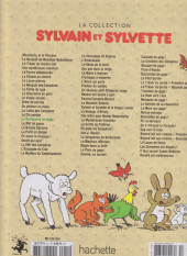 Verso de Sylvain et Sylvette (La collection) -14- Le bonhomme de neige