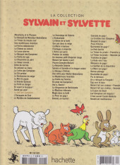 Verso de Sylvain et Sylvette (La collection) -20- Le défi des compères