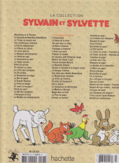 Verso de Sylvain et Sylvette (La collection) -23- Le sauvetage de Sidonie