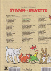 Verso de Sylvain et Sylvette (La collection) -26- Des pas dans la neige