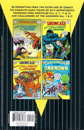 Verso de DC Archive Editions-Challengers of The Unknown -1- Volume 1
