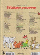Verso de Sylvain et Sylvette (La collection) -38- La grotte de Patatrac