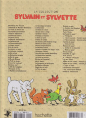 Verso de Sylvain et Sylvette (La collection) -44- Silence, on tourne !
