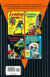 Verso de DC Archive Editions-The Seven Soldiers of Victory -2- Volume 2