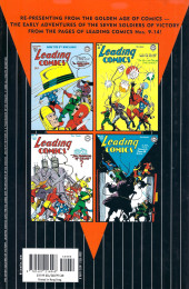 Verso de DC Archive Editions-The Seven Soldiers of Victory -3- Volume 3