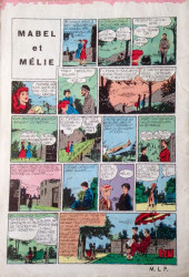 Verso de Clarinette (Éditions des Remparts) -86- Chasse au bandit