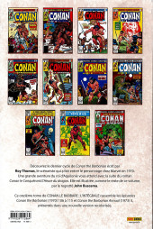Verso de Conan le barbare : l'intégrale -11- 1979-1980