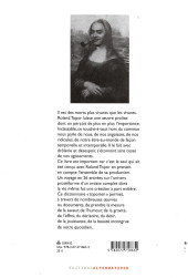 Verso de (AUT) Topor - Topor Le Dictionnaire