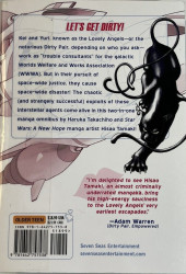 Verso de Dirty Pair - Dirty Pair Omnibus