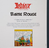 Verso de Astérix (Hachette - La boîte des irréductibles) -6Bis- Barbe Rouge dans Astérix gladiateur