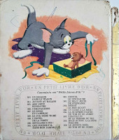 Verso de Un petit livre d'or -3691976- Le joyeux Noël de Tom et de Jerry