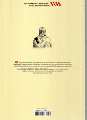 Verso de Les grands Classiques de la BD historique Vécu - La Collection -88- Le masque de fer - Tome VI : Le Roi des comédiens