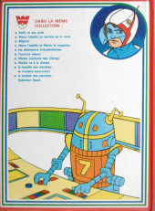 Verso de Les histoires merveilleuses de Whitman - La bataille des planètes - Opération : sosie