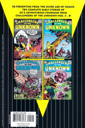 Verso de DC Archive Editions-Challengers of The Unknown -2- Volume 2