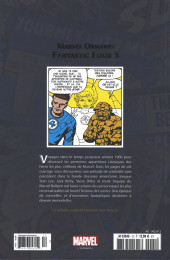 Verso de Marvel Origines -12- Fantastic Four 5 (1964)