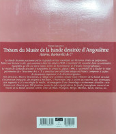 Verso de (DOC) Études et essais divers -'- Astérix, Barbarella & Cie - Trésors du musée de la bande dessinée d'Angoulême