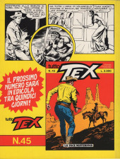 Verso de Tex (Mensile) -44b- Una audace rapina