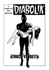 Verso de Diabolik (en italien) -4- Atroce vendetta