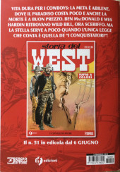 Verso de Storia del West -50- La stirpe di Caino