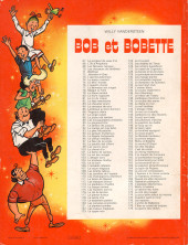 Verso de Bob et Bobette (3e Série Rouge) -79a1980- La harpe perdue