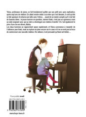 Verso de La forme des sentiments -1- Tome 1