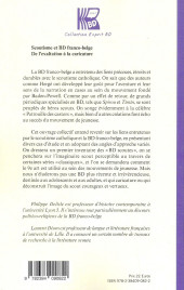 Verso de (DOC) Études et essais divers -2023- Scoutisme et BD franco-belge : De l'exaltation à la caricature