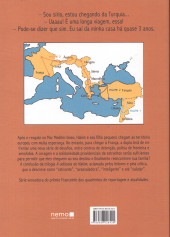 Verso de Odisseia de Hakim (A) -3- Da Macedónia à França